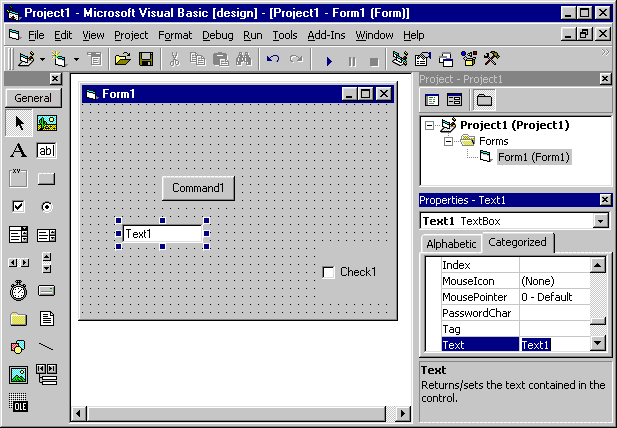 Visual Basic IDE